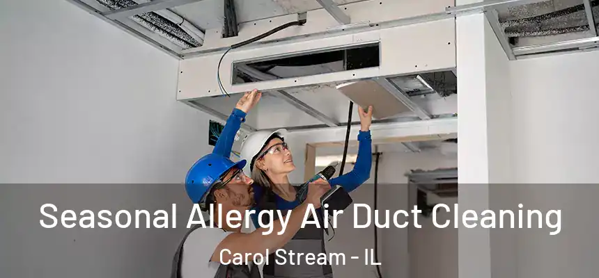 Seasonal Allergy Air Duct Cleaning Carol Stream - IL